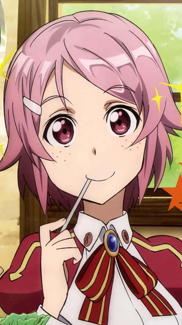 Sword Art Online, Lisbeth, pink hair, HD Phone Wallpaper