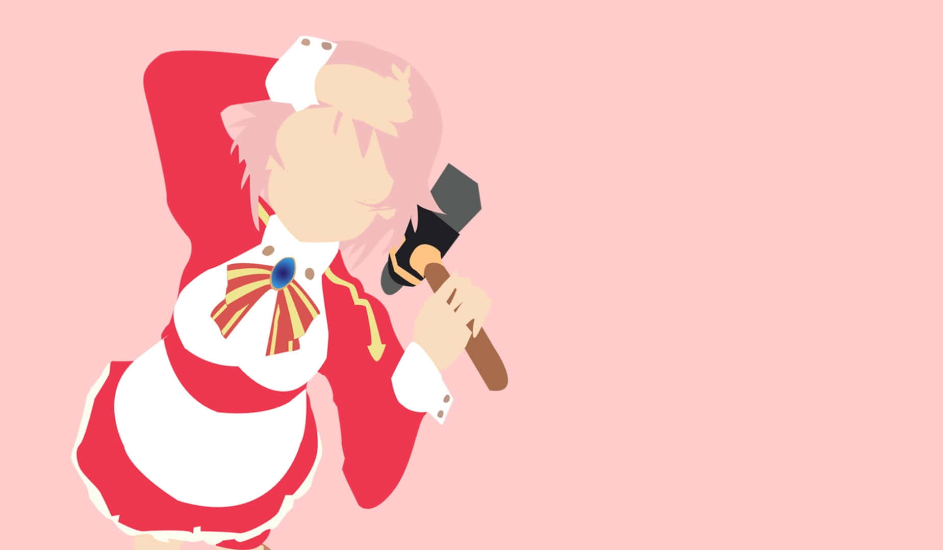 Sword Art Online, Lisbeth, pink hair, HD Desktop Wallpaper