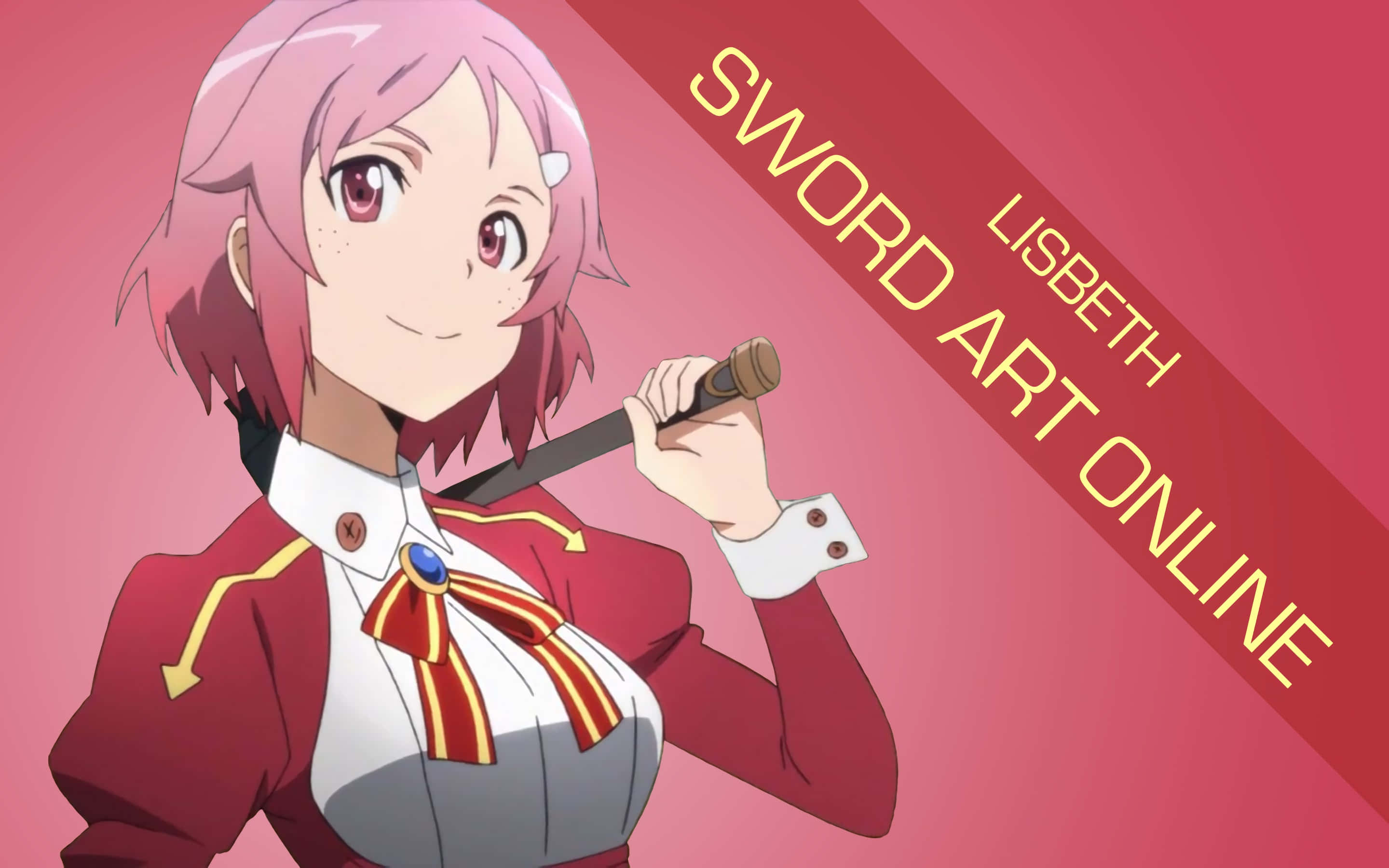 Sword Art Online, Lisbeth, blacksmith shop, 2K Desktop Wallpaper