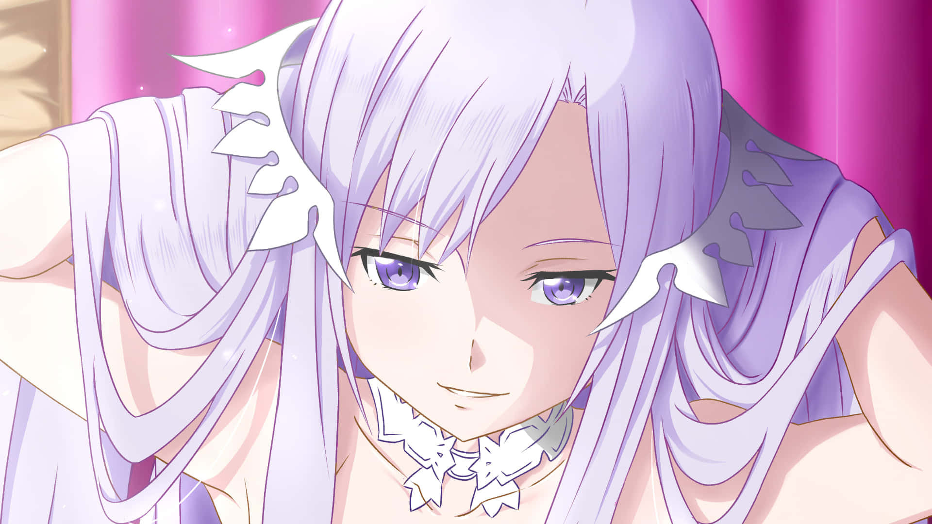 Sword Art Online Quinella, Quinella, lavender hair, Full HD Desktop Wallpaper