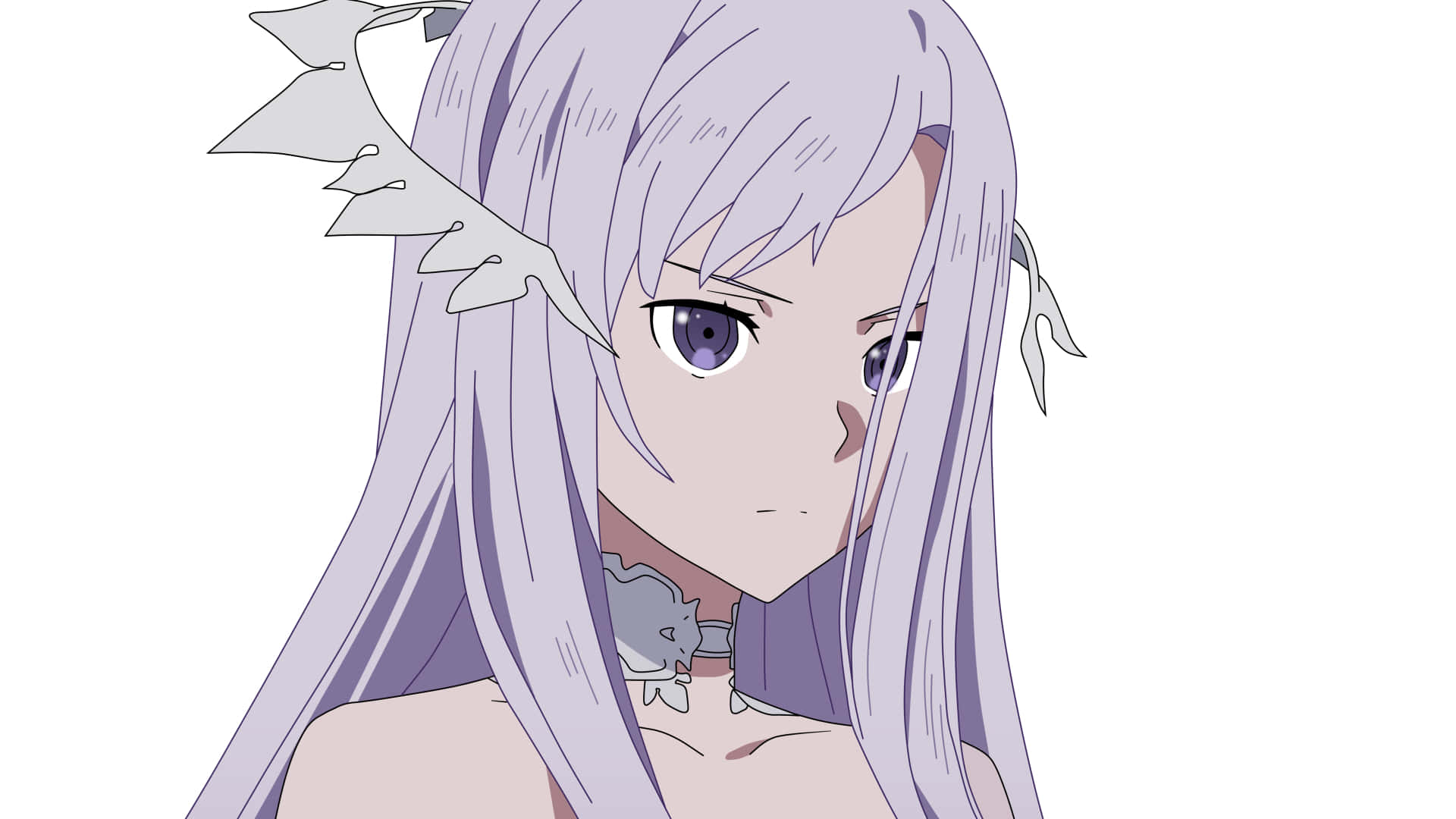 Sword Art Online Quinella, Quinella, long lavender hair, Full HD Desktop Wallpaper
