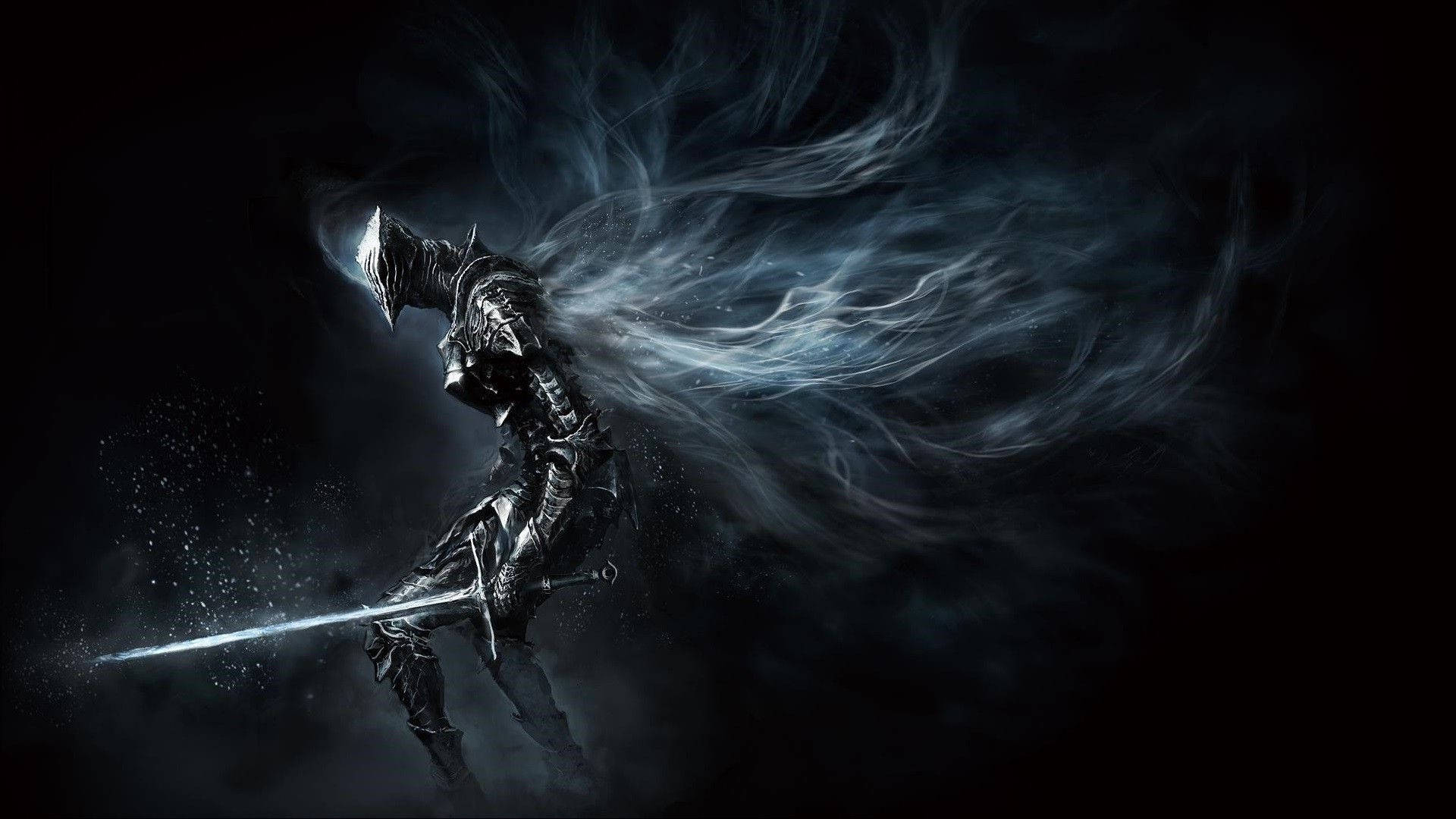 mystical warrior, dark knight, ornate armor, Full HD Desktop Wallpaper