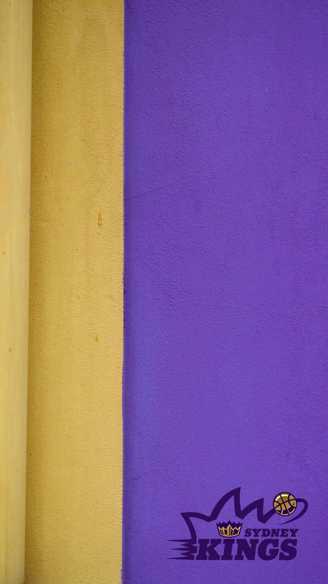 Sydney Kings, purple, yellow, Full HD Phone Wallpaper