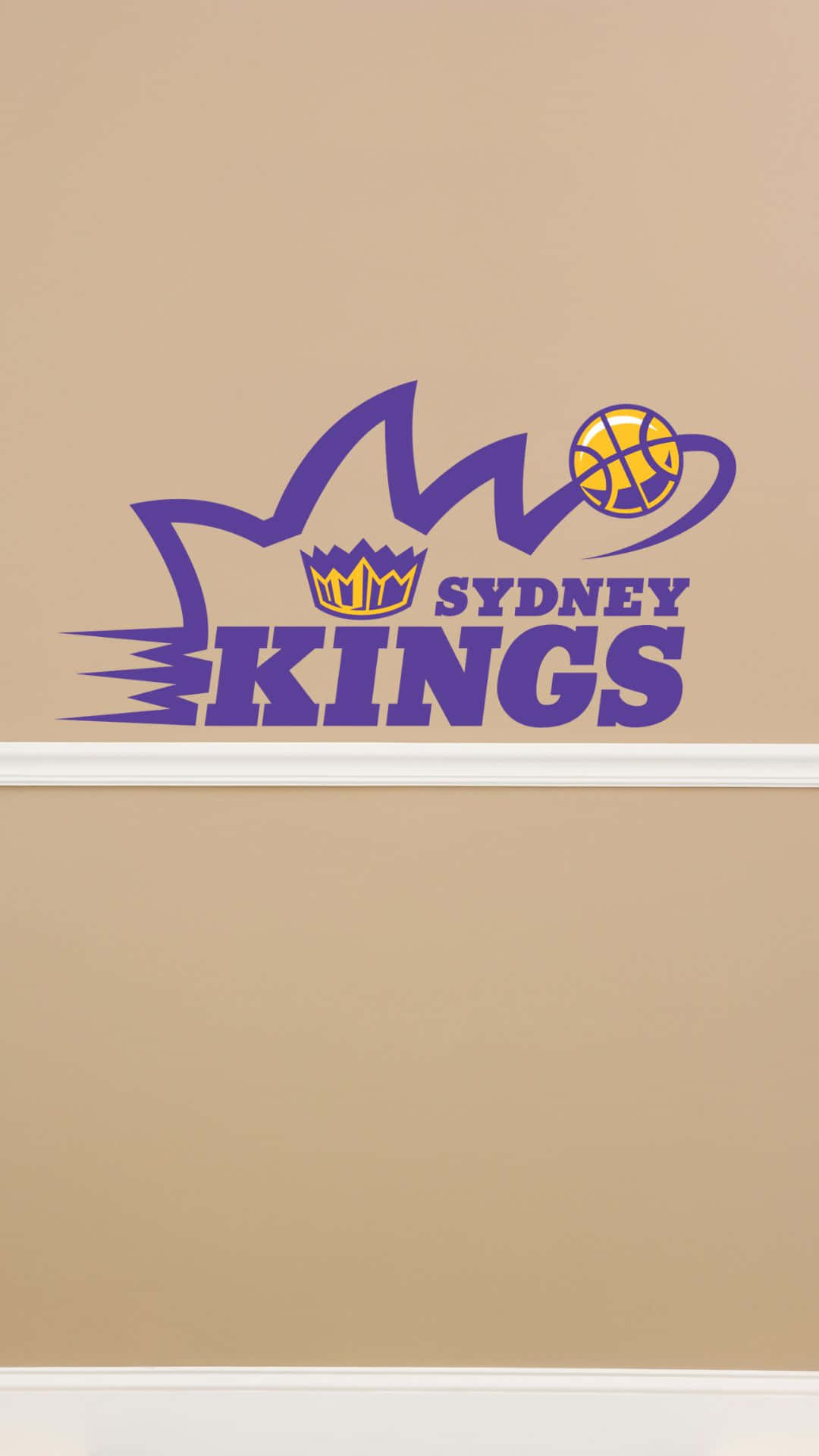 Sydney Kings, purple, gold, Full HD Phone Wallpaper