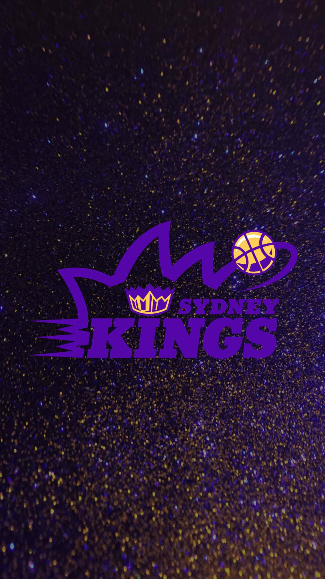 Sydney Kings, purple, glittery, Full HD Phone Wallpaper