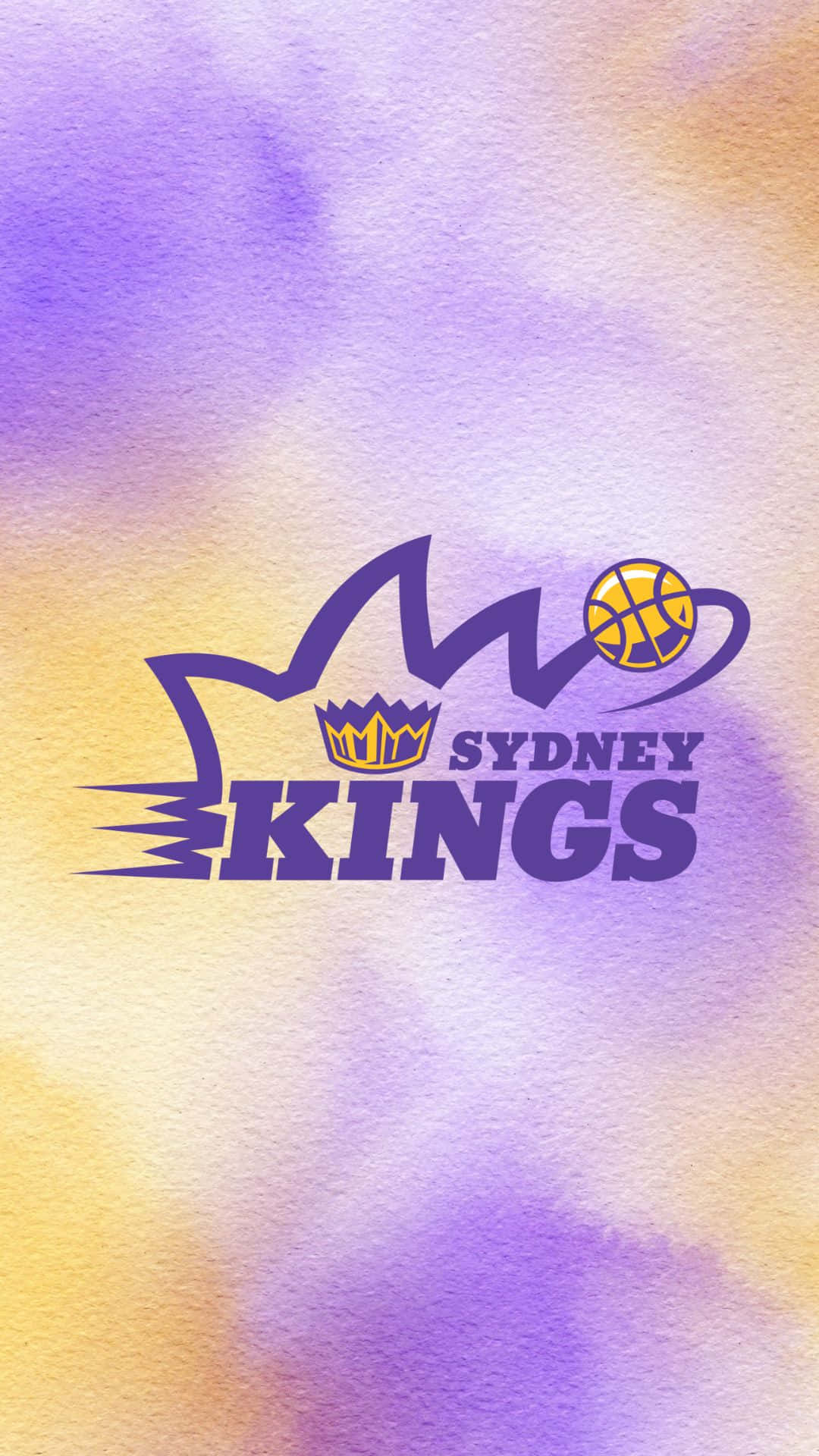 Sydney Kings, purple, gold, Full HD Phone Wallpaper
