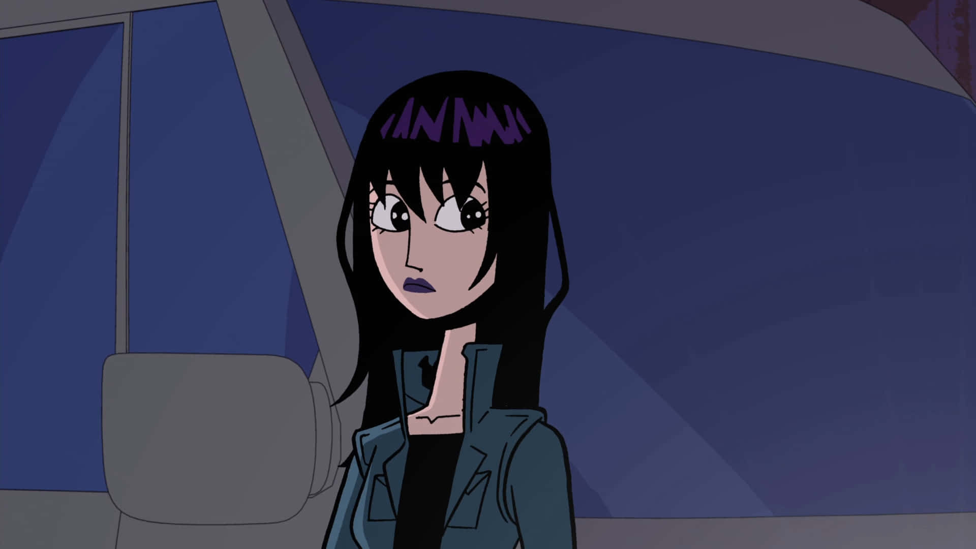 Sym-Bionic Titan, anime girl, black hair, Full HD Desktop Wallpaper