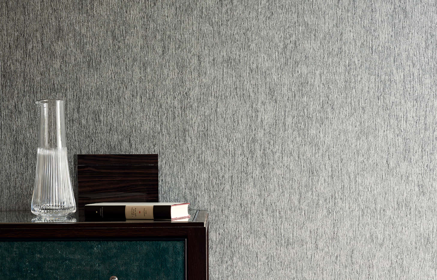 synthetic cascade vinyl, textured gray wall, dark wood table, HD Desktop Wallpaper
