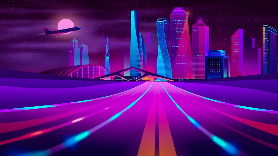 Synthwave City