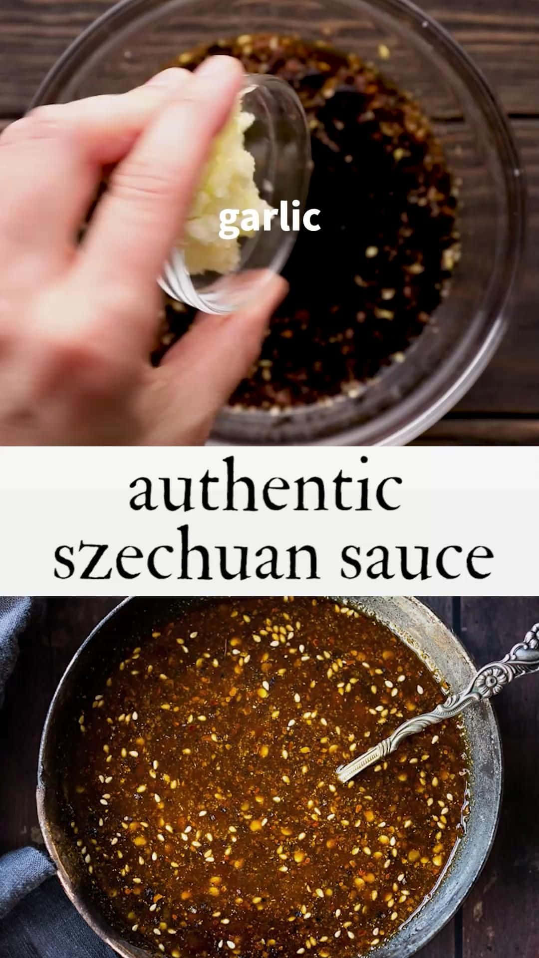 Szechuan Sauce, dark sauce, sesame-seeded Szechuan sauce, Full HD Phone Wallpaper