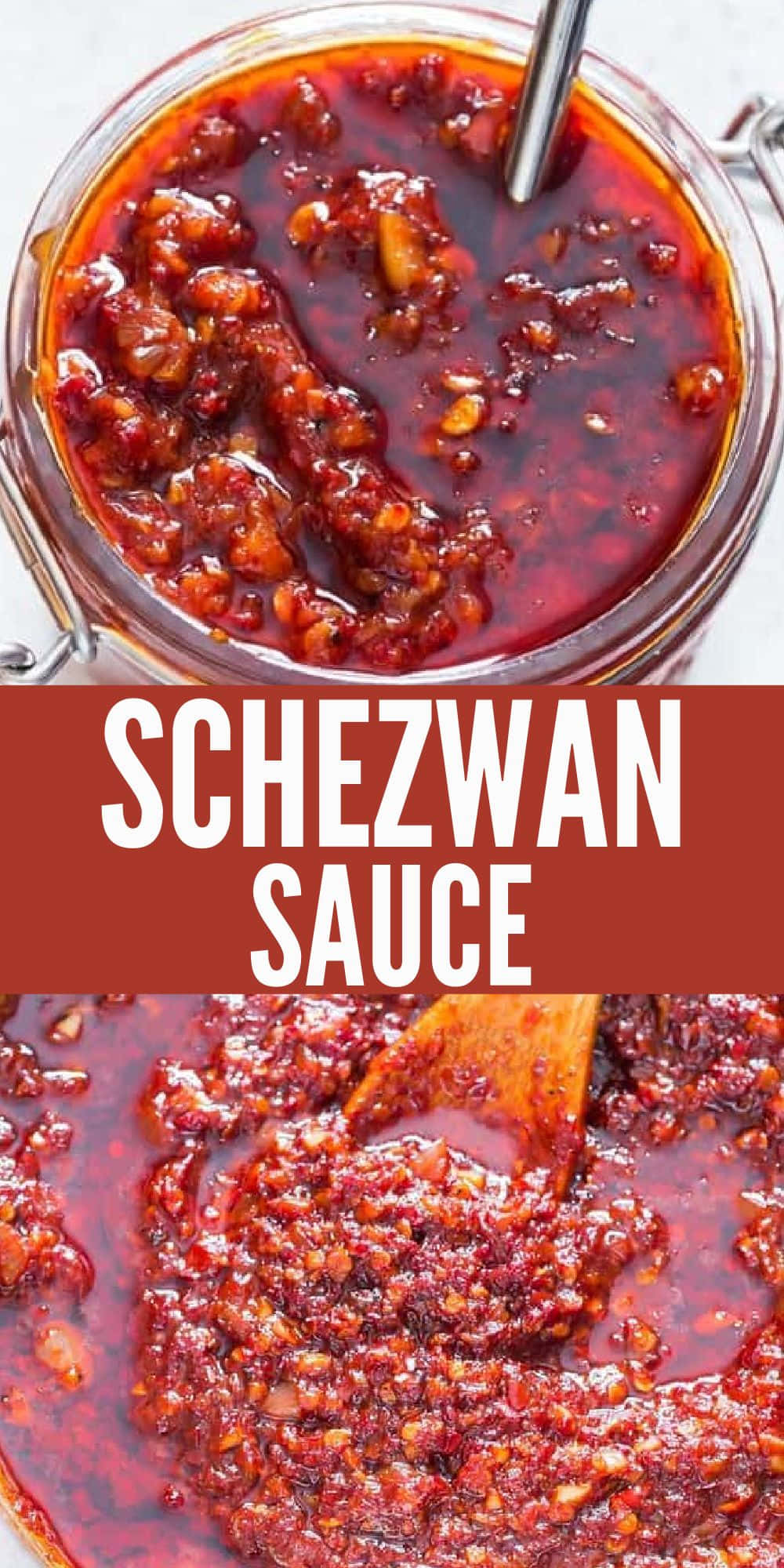 Szechuan Sauce, glass jar, spoon, Full HD Phone Wallpaper