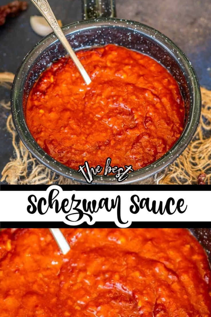 Szechuan Sauce, speckled pot, spoon, SD Phone Wallpaper