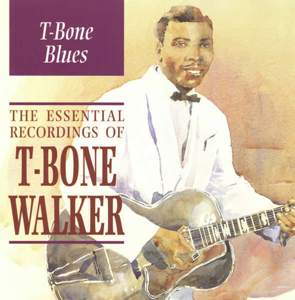 T-Bone Walker, blues musician, guitar, SD Phone Wallpaper
