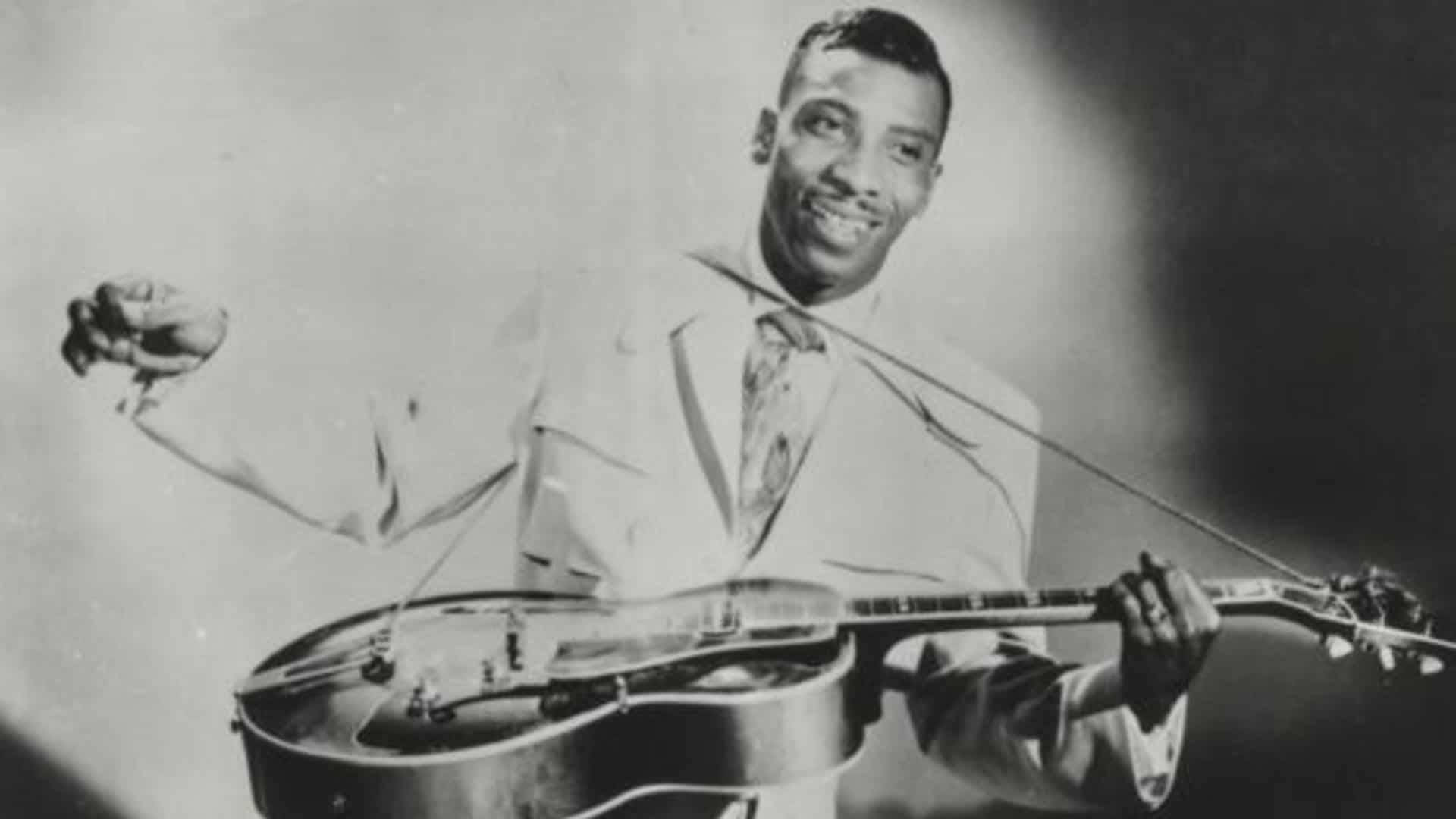 T-Bone Walker, jazz musician, suit, Full HD Desktop Wallpaper