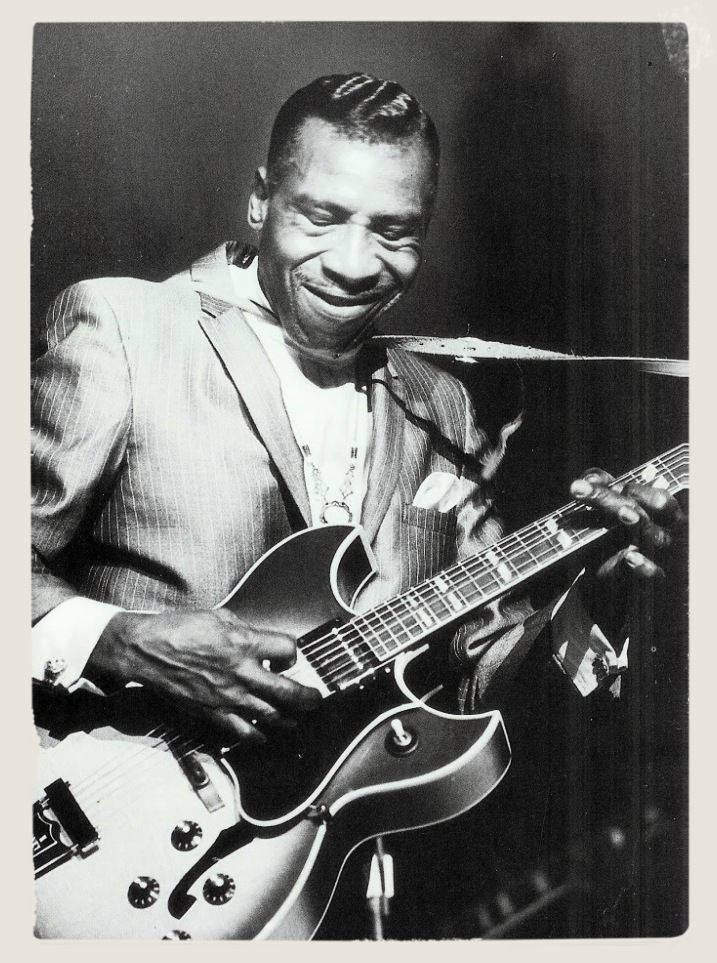 T-Bone Walker, jazz guitarist, electric guitar, SD Phone Wallpaper