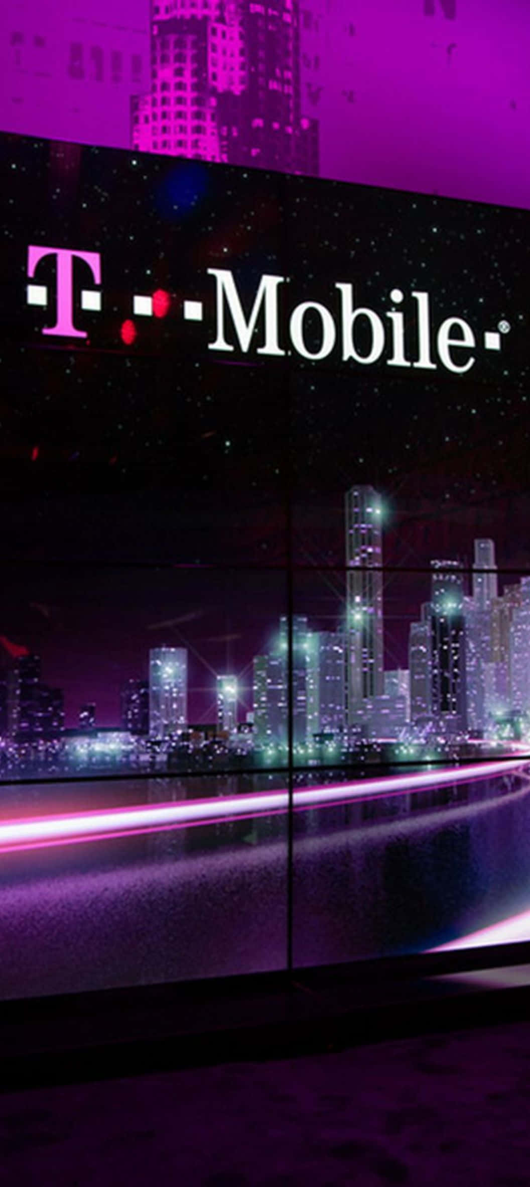 T-Mobile, cityscape, night view, Full HD Phone Wallpaper