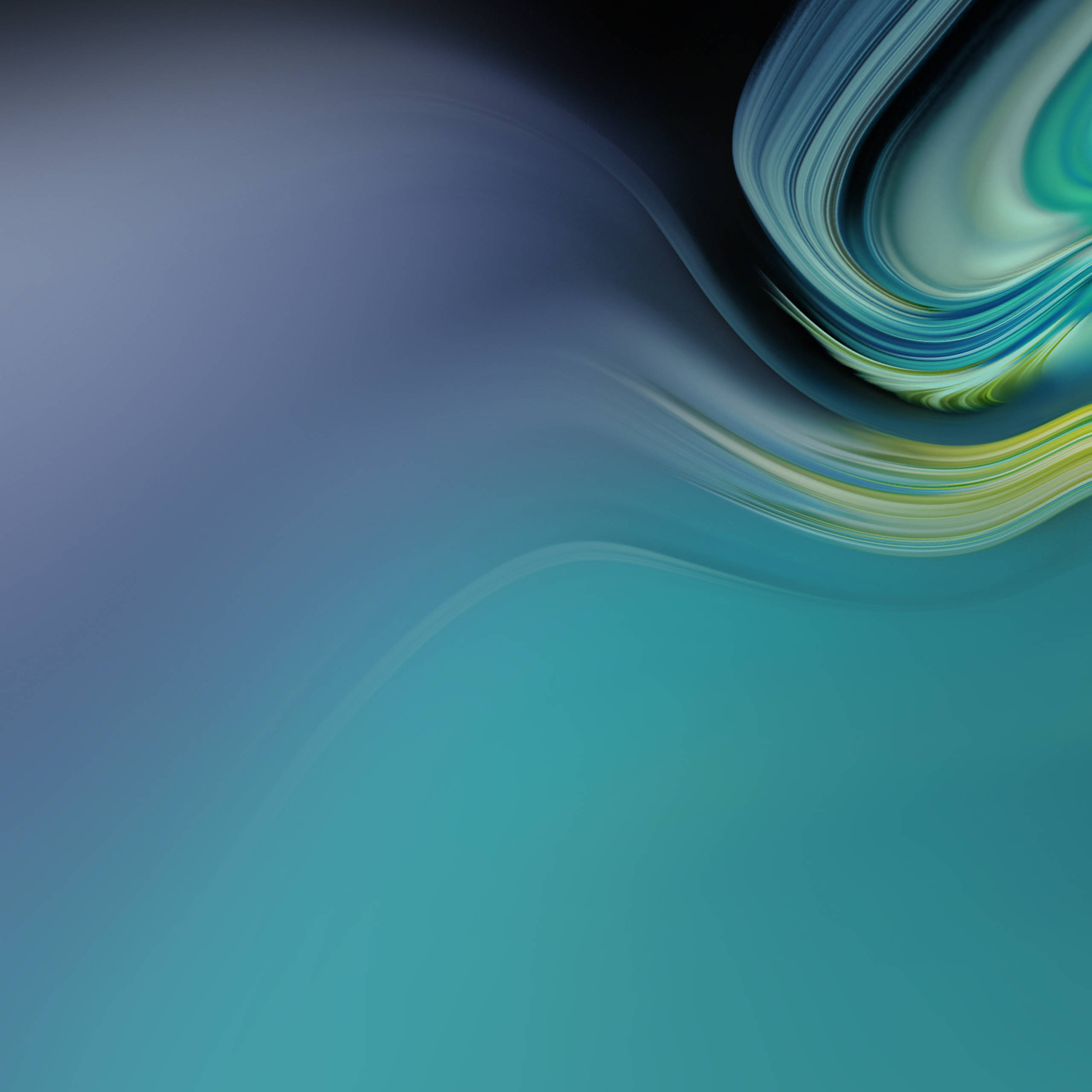 cool hd tablet swirl, teal blue, green gradients, 2K Desktop Wallpaper