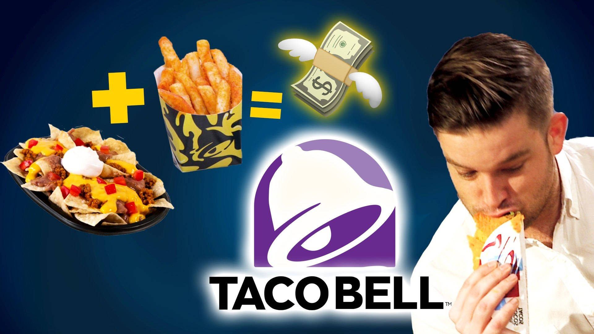Taco Bell, nachos fries, money, Full HD Desktop Wallpaper