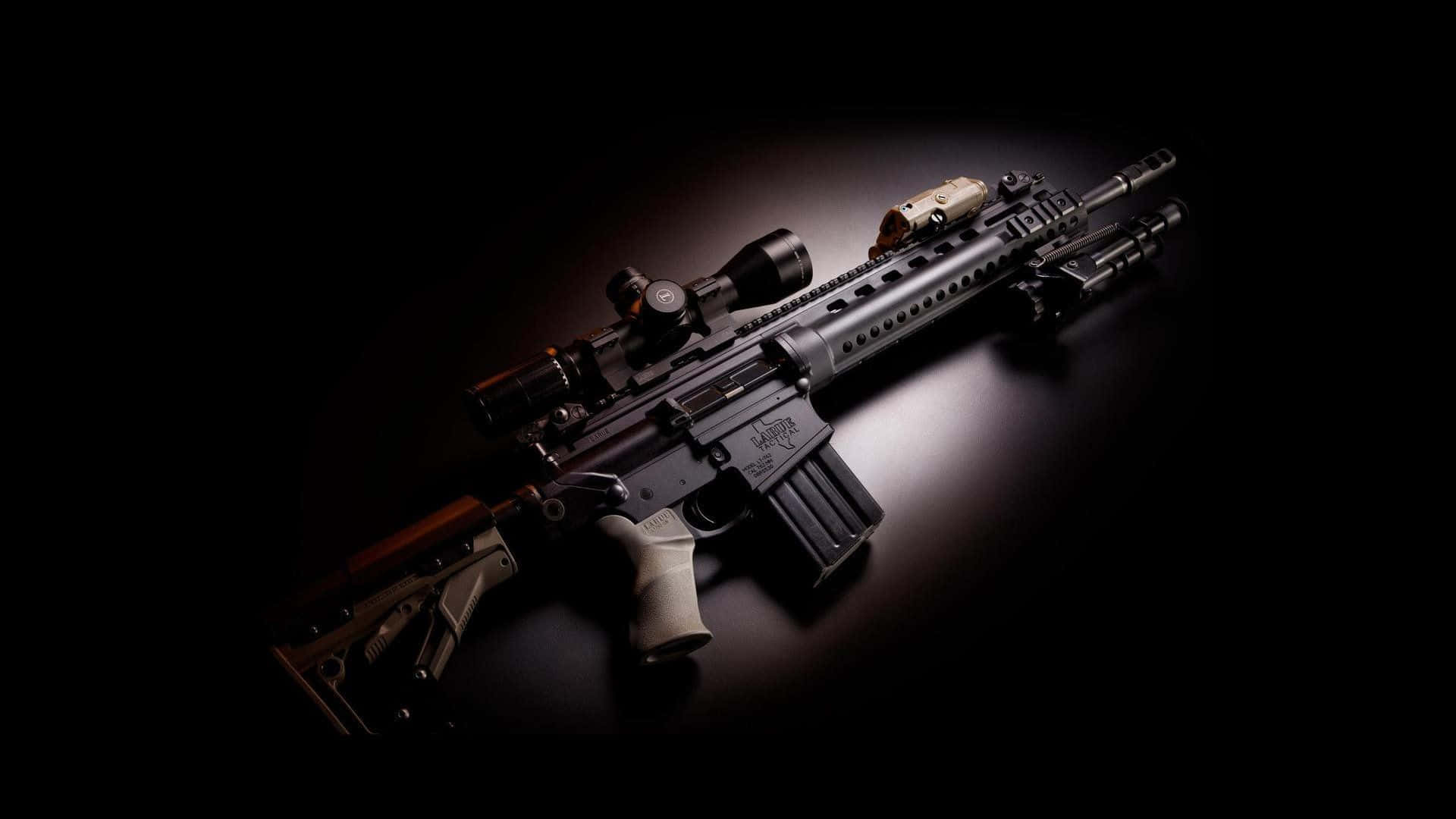 tactical rifle, scope, accessories, Full HD Desktop Wallpaper