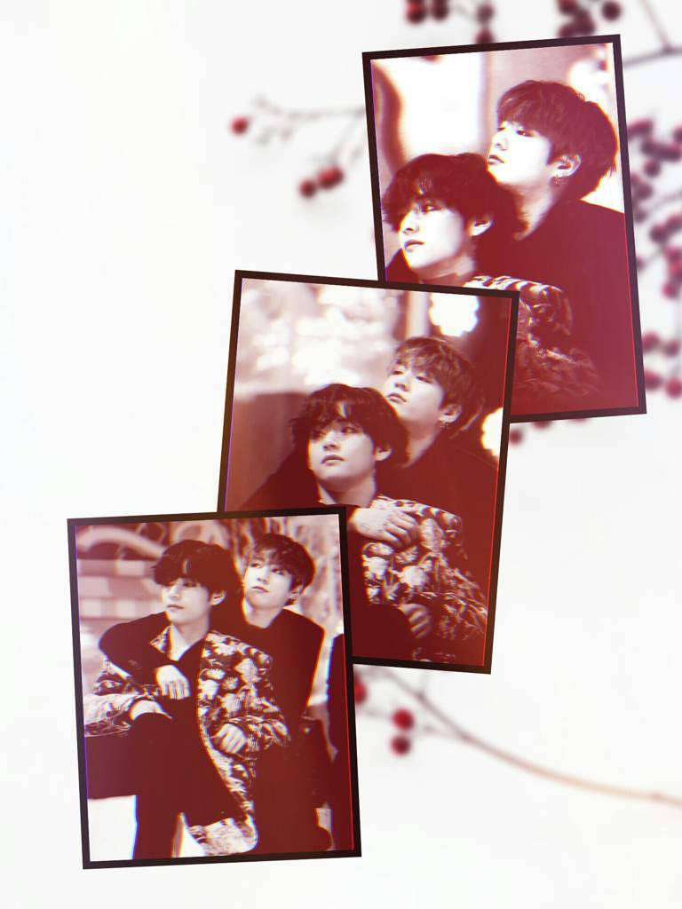 Taekook BTS, vintage-style photos, warm tones, SD Phone Wallpaper