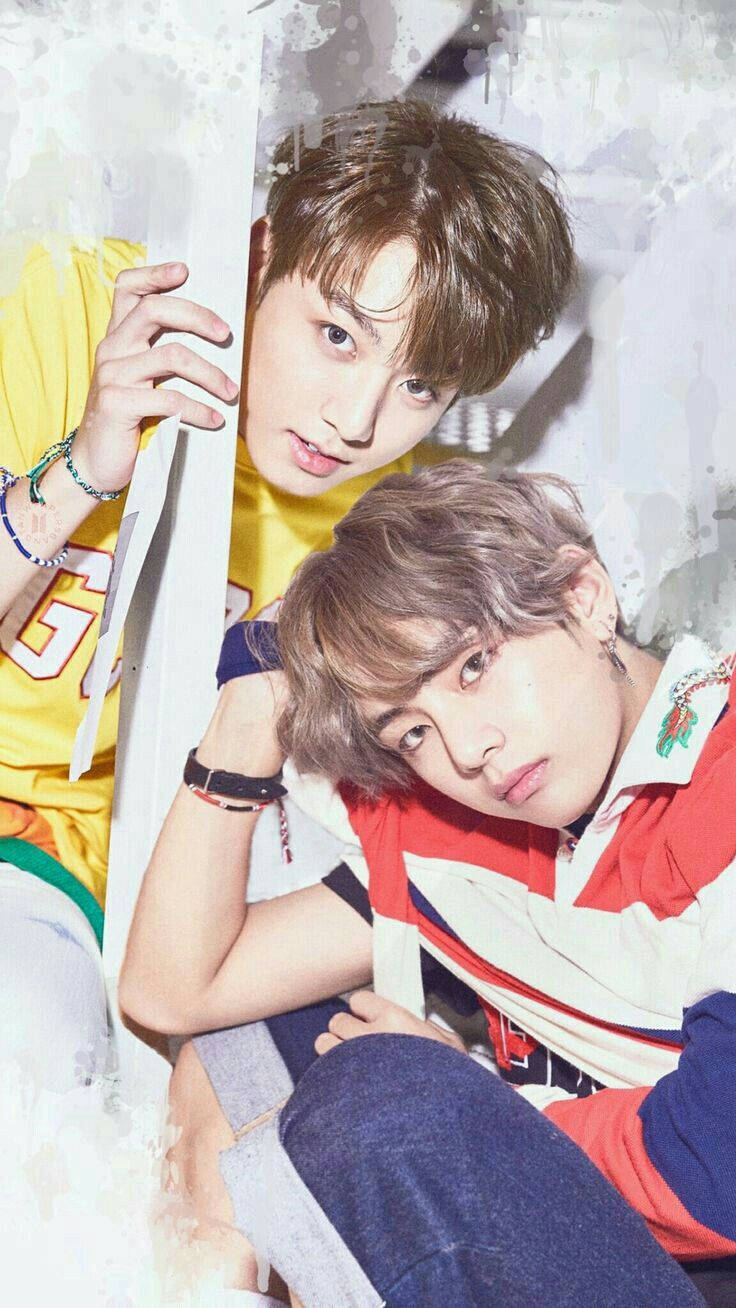 Taekook, BTS, duo shoot, HD Phone Wallpaper