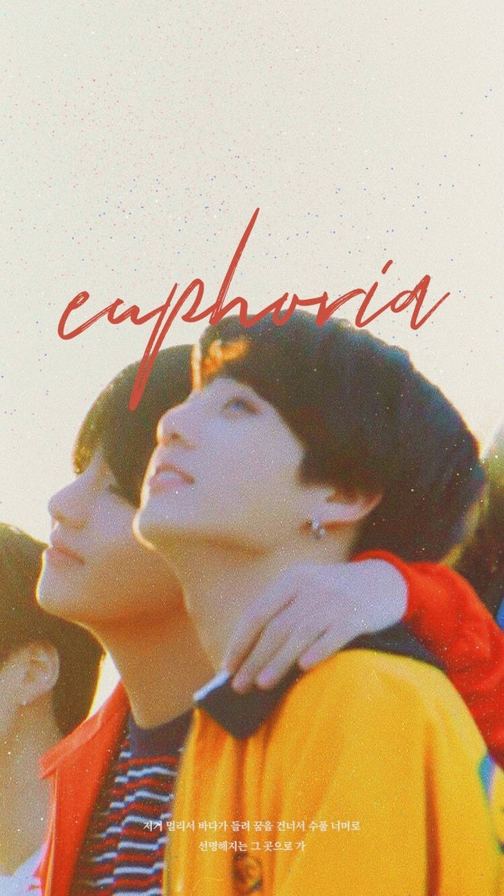 Taekook BTS, euphoria, red, HD Phone Wallpaper