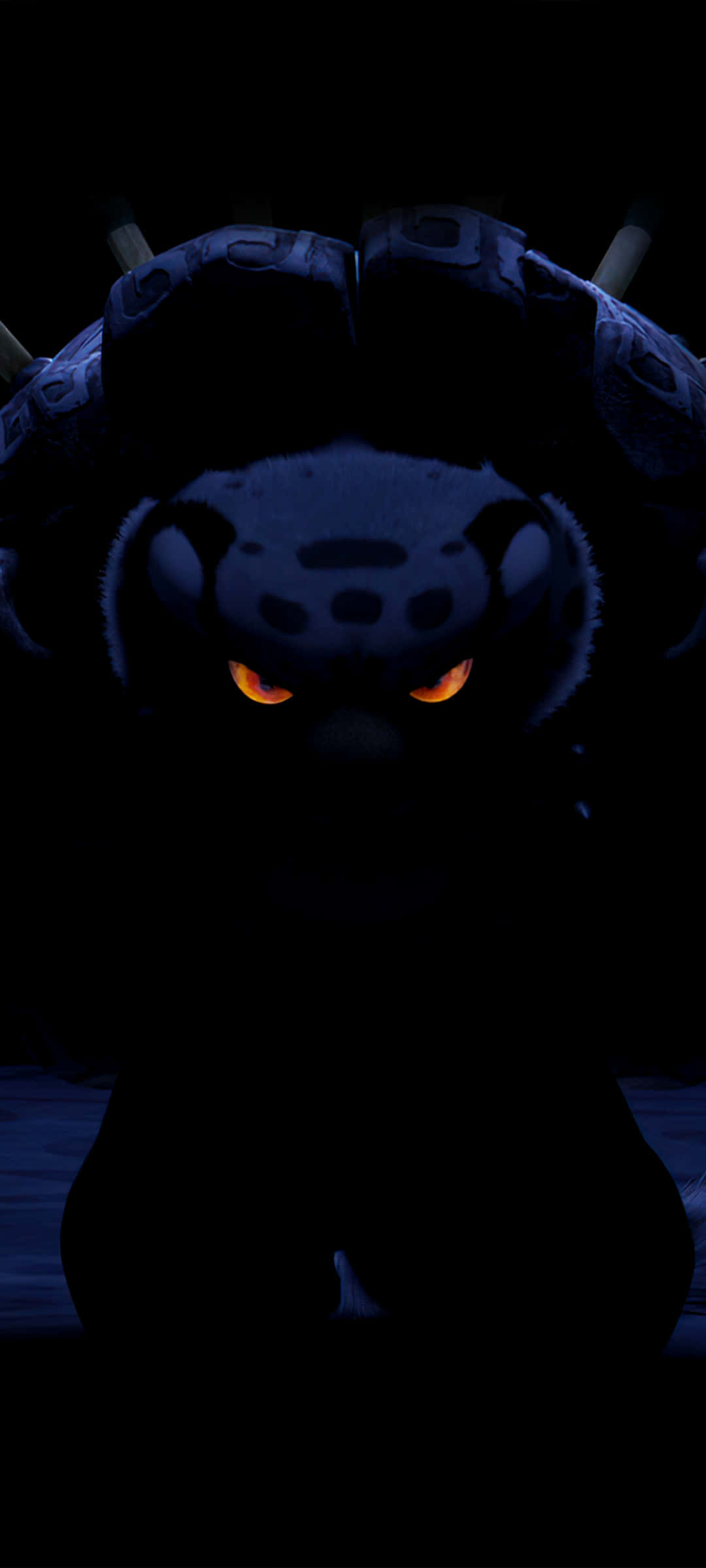 Tai Lung, glowing orange eyes, mechanical limbs, Full HD Phone Wallpaper