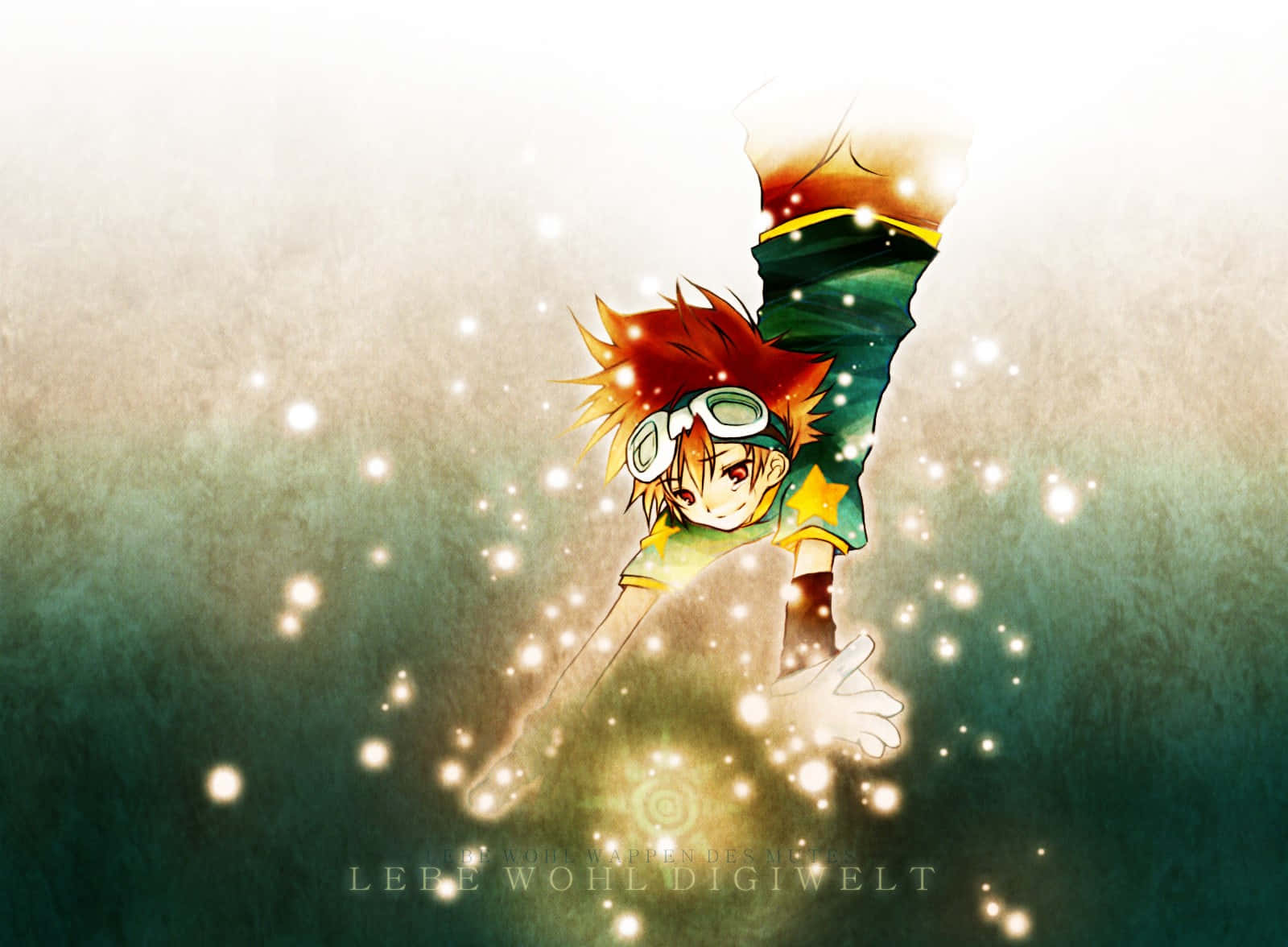 Taichi Kamiya, goggles, green outfit, HD Desktop Wallpaper