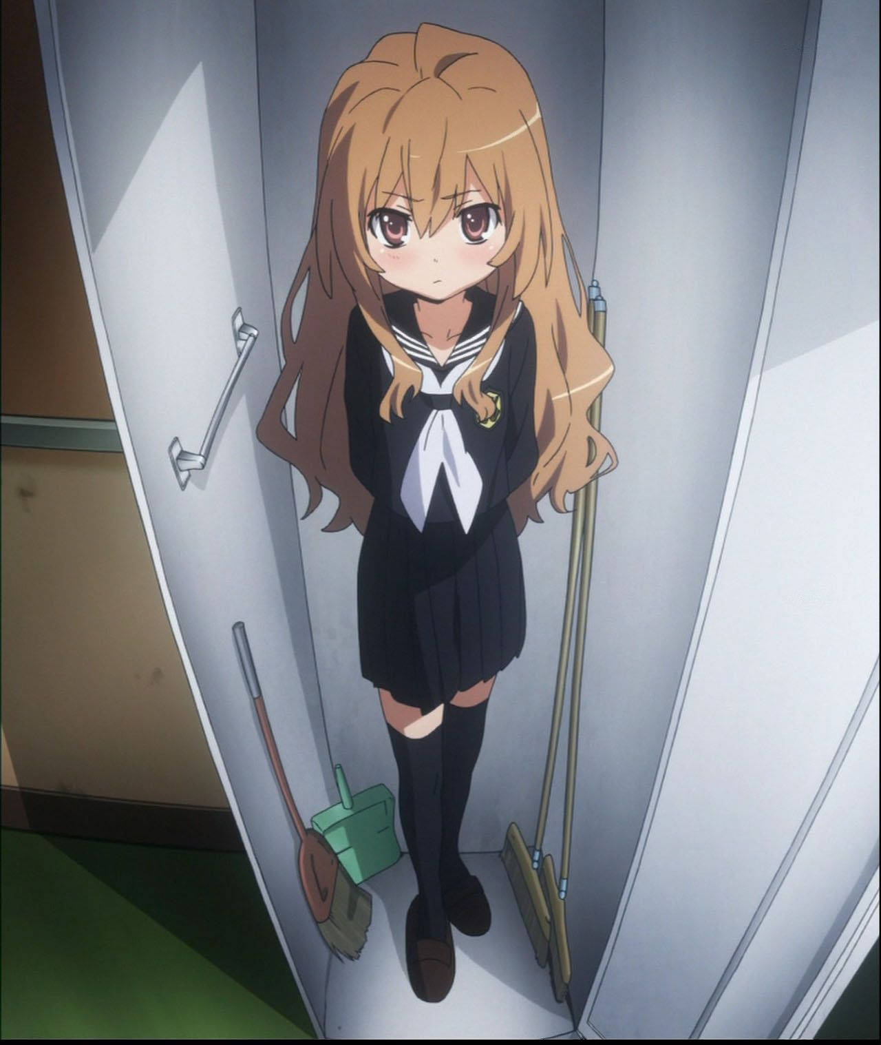 Taiga Aisaka, closet, brown-haired, HD Phone Wallpaper