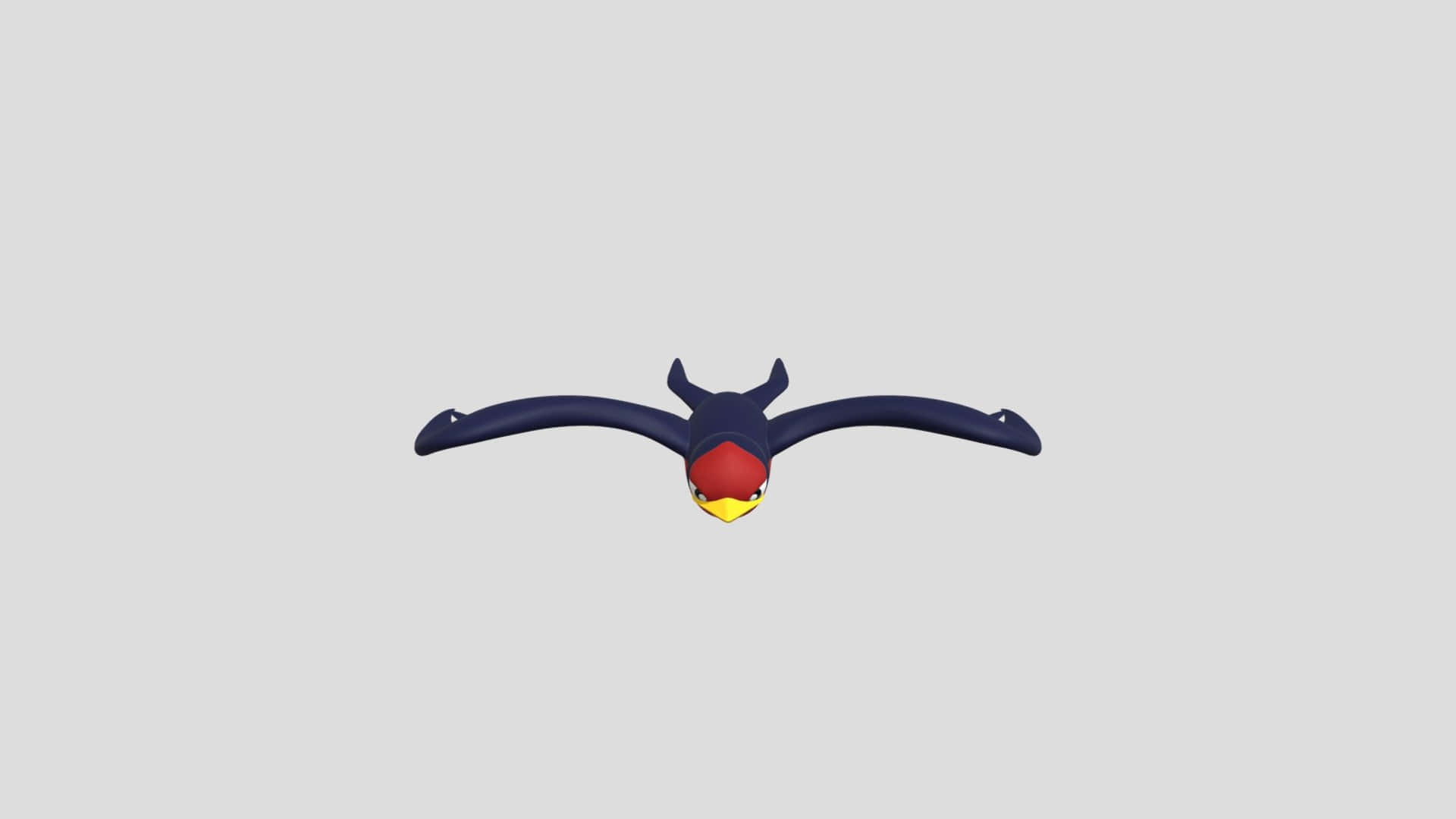 Taillow, dark blue, red head, Full HD Desktop Wallpaper