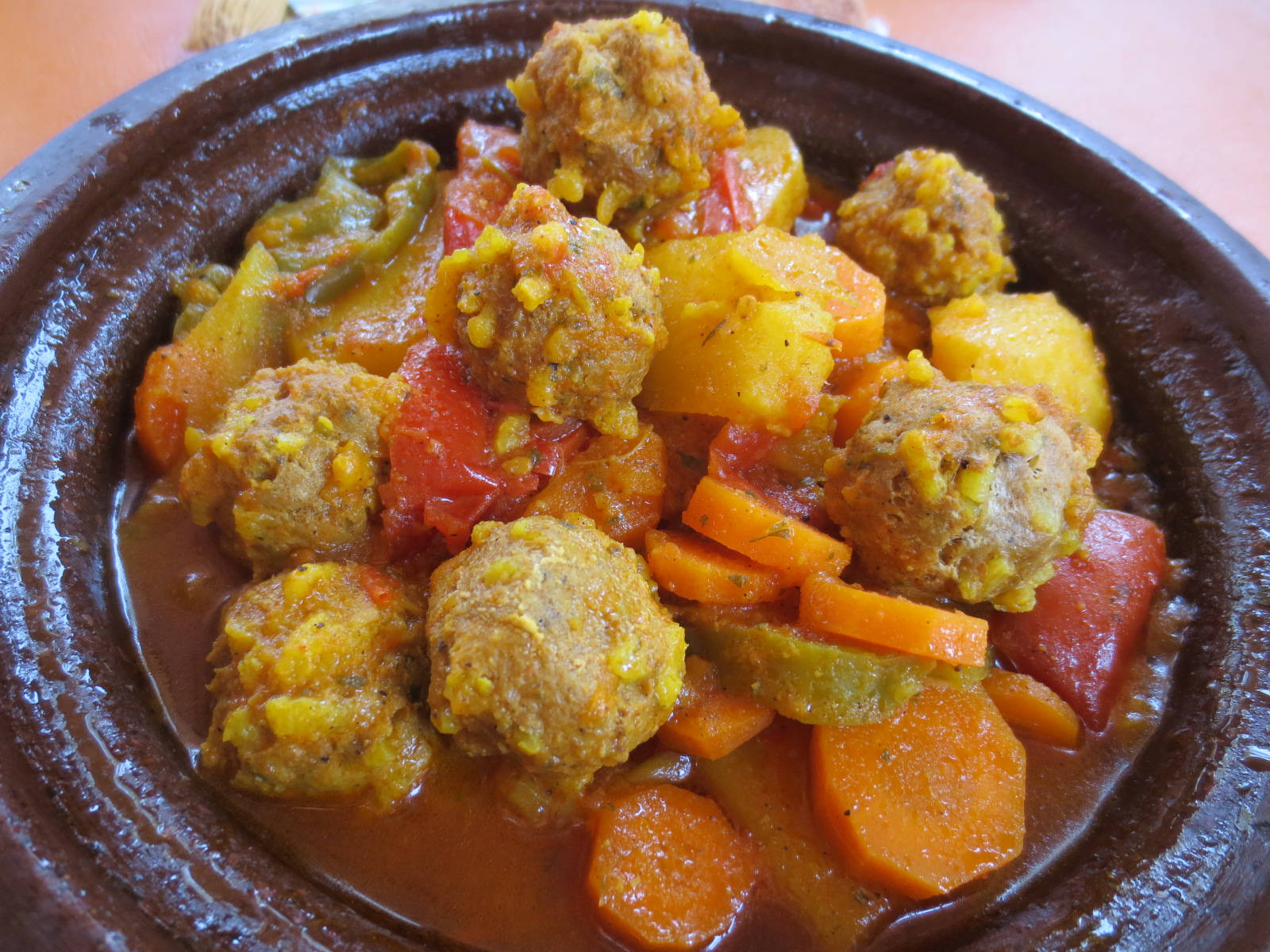 tajine, meatballs, golden meatballs, HD Desktop Wallpaper