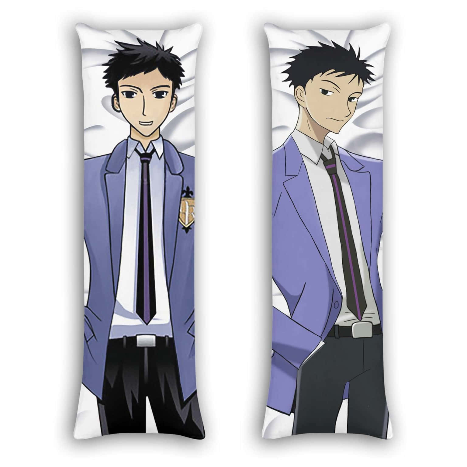 Takashi Morinozuka, purple school uniform, anime-style body pillows, HD Desktop Wallpaper