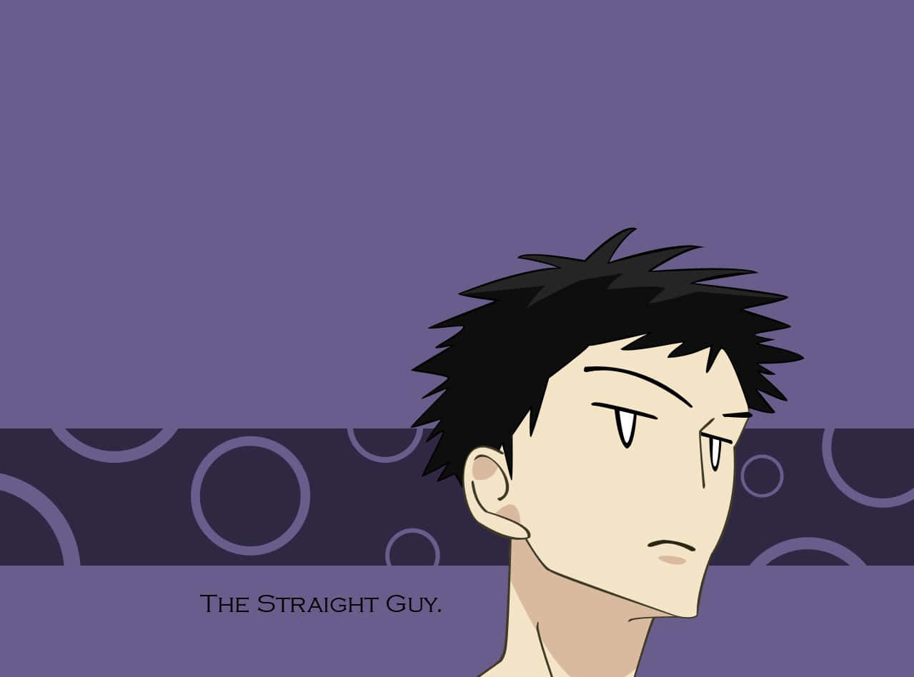 Takashi Morinozuka, spiky black hair, narrowed eyes, SD Desktop Wallpaper