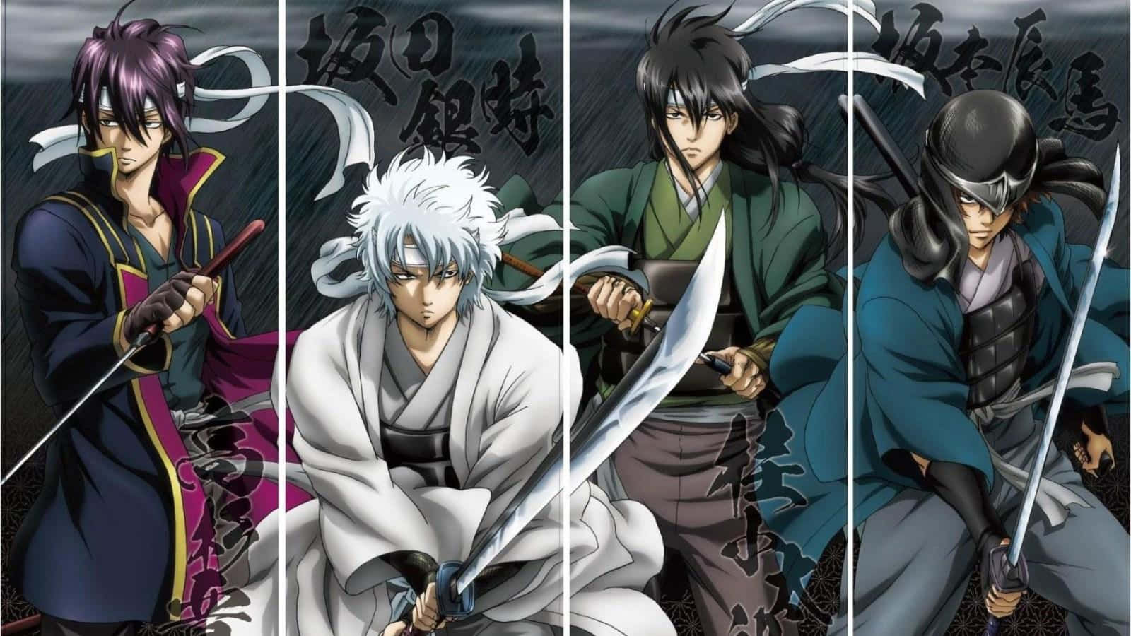 Takasugi Shinsuke, anime samurai warriors, traditional attire, HD Desktop Wallpaper