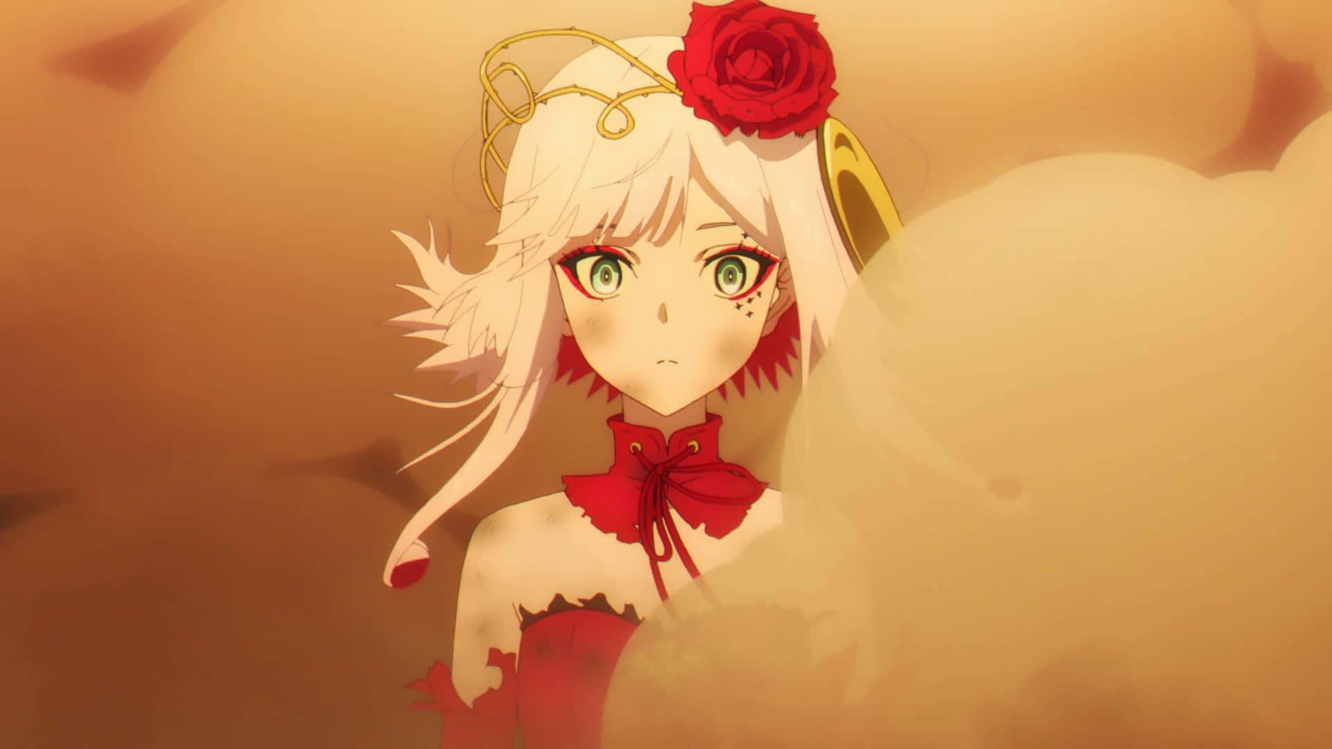 Takt Op Destiny, white hair, green eyes, Full HD Desktop Wallpaper