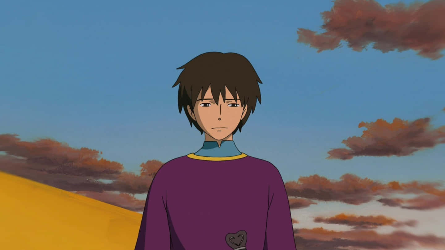 Tales From Earthsea, anime boy, purple sweater, HD Desktop Wallpaper