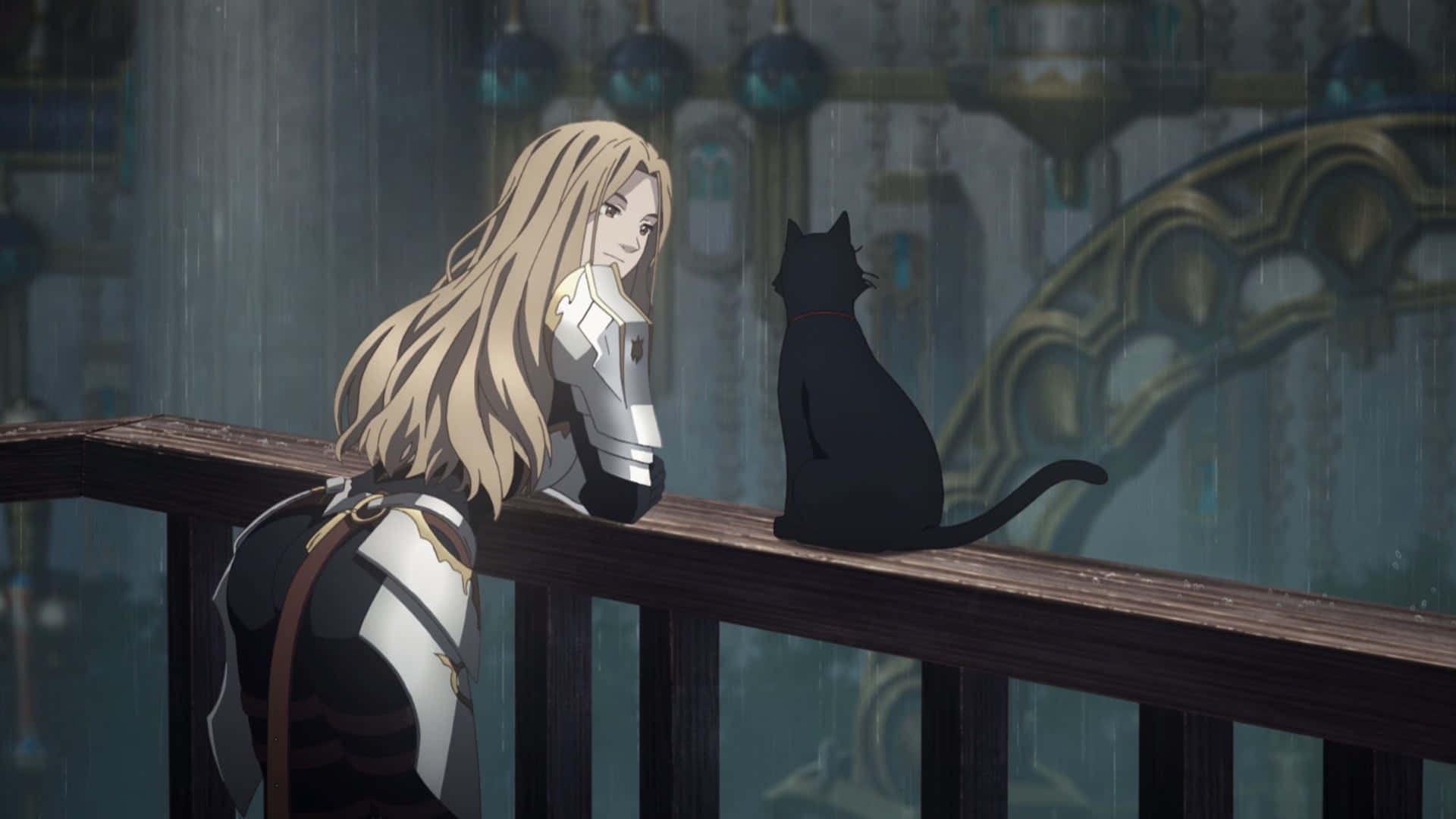 Tales of Arise, blonde anime girl, armor, Full HD Desktop Wallpaper