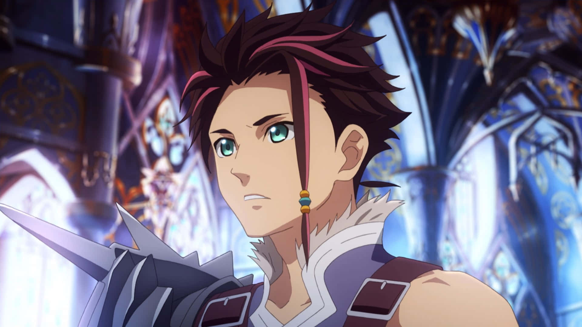 Tales Of Arise, anime warrior, green eyes, Full HD Desktop Wallpaper