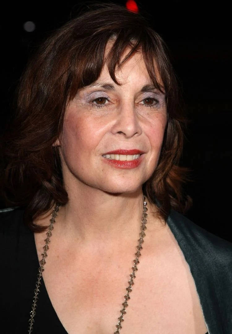 Talia Shire, brown hair, red lipstick, SD Phone Wallpaper