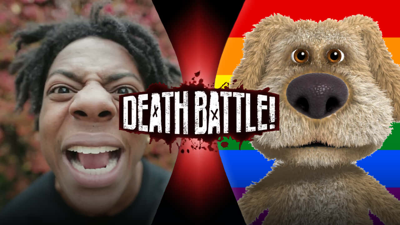 Talking Ben, screaming human, fluffy dog, HD Desktop Wallpaper