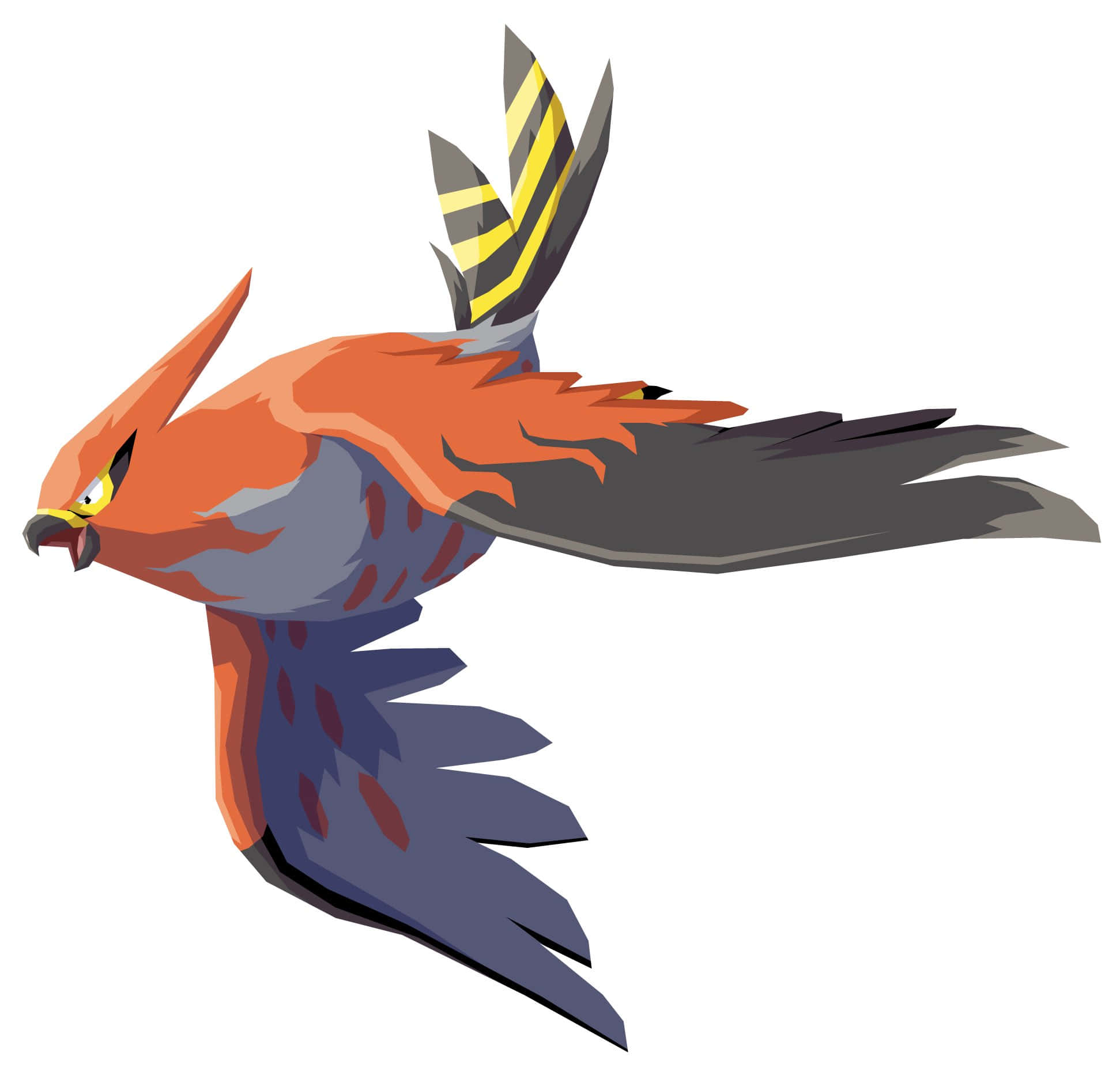Talonflame, orange, gray, Full HD Desktop Wallpaper