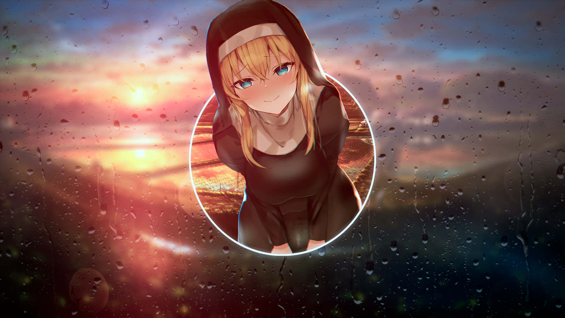 Tamaki Fire Force, anime girl, hooded outfit, Full HD Desktop Wallpaper
