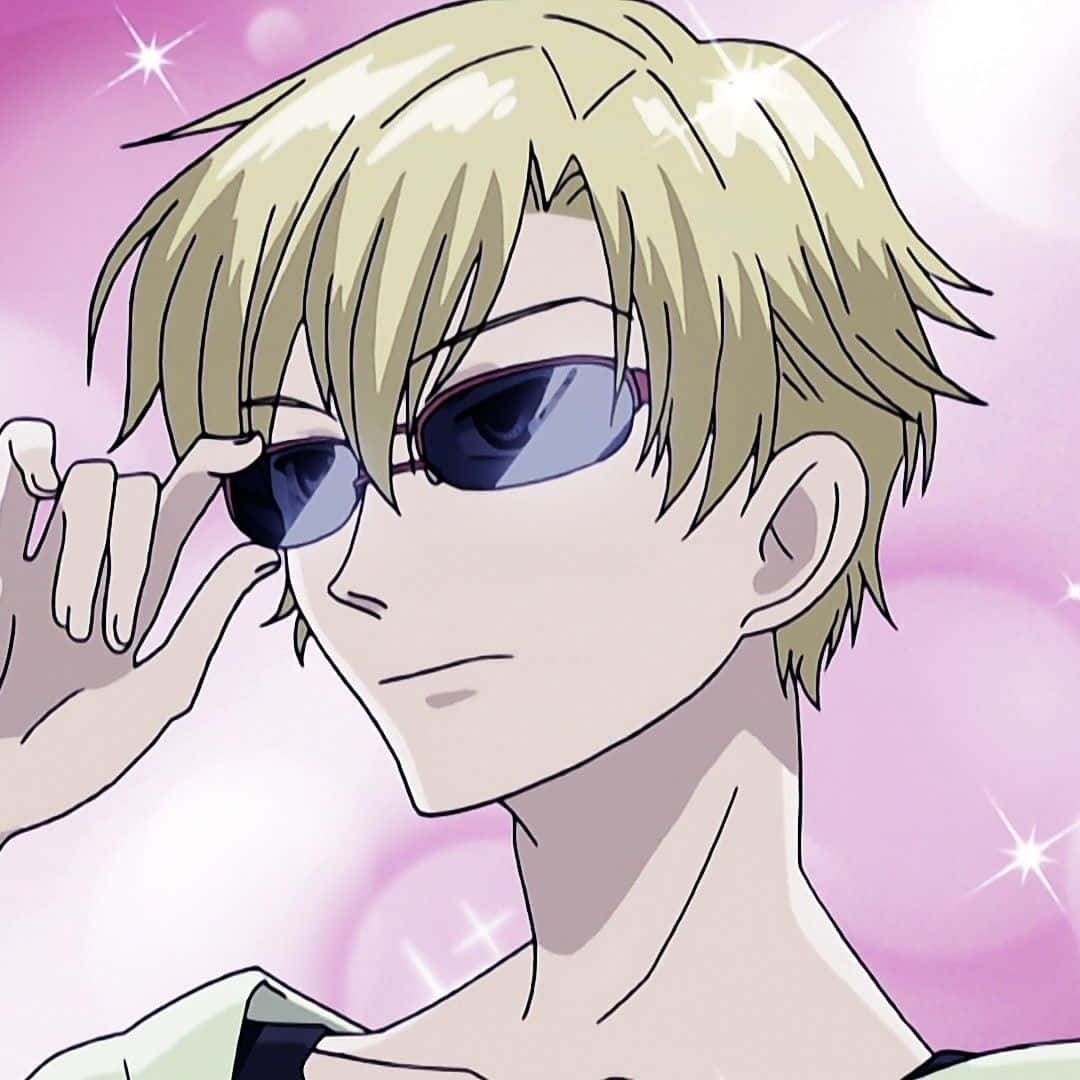 Tamaki Suoh, blonde hair, sunglasses, SD Desktop Wallpaper