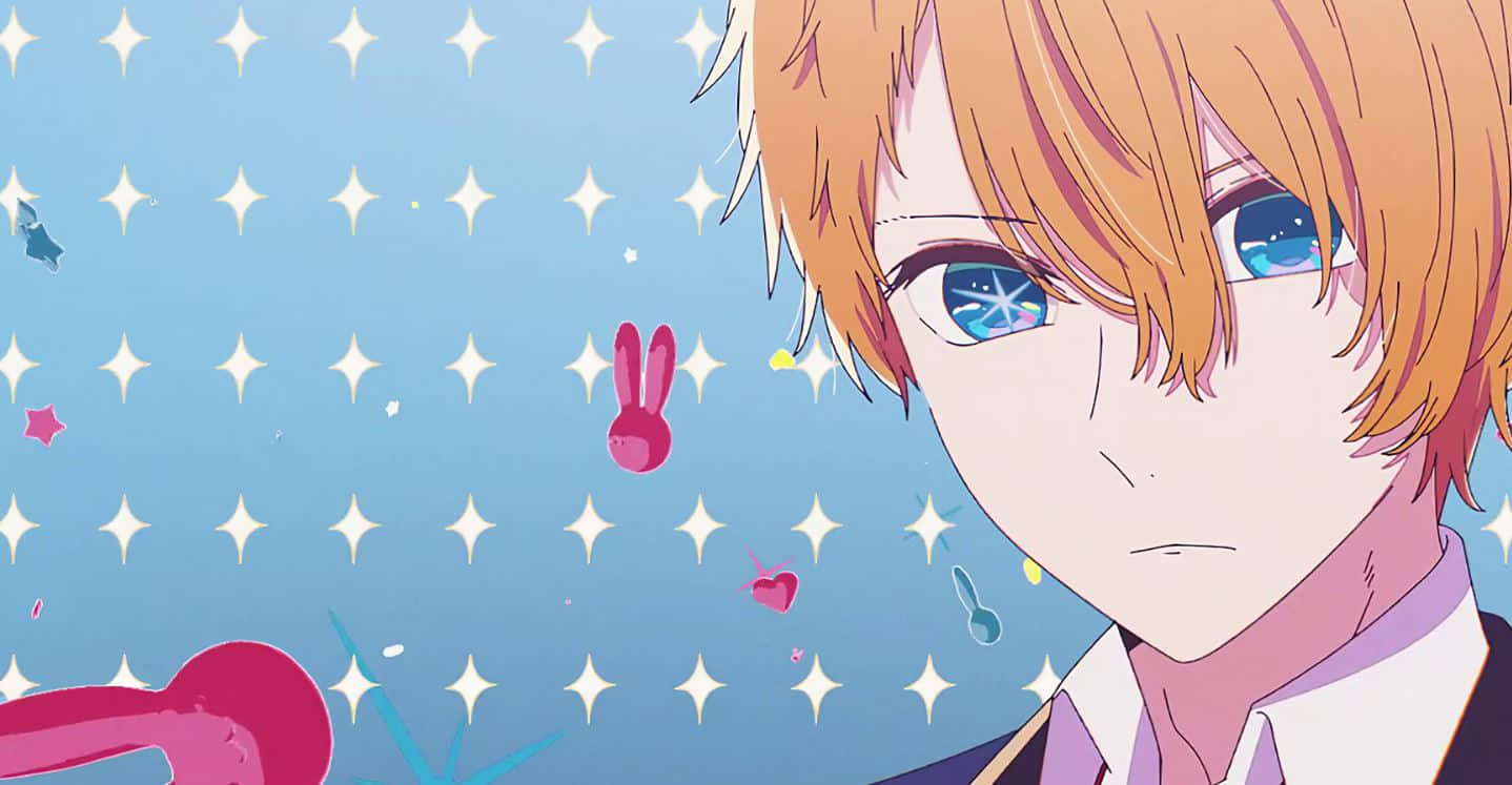 Tamaki Suoh, orange hair, blue eyes, HD Desktop Wallpaper