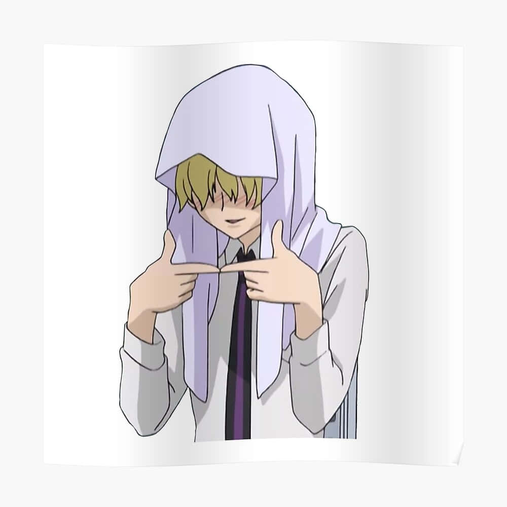 Tamaki Suoh, blonde hair, purple hoodie, SD Desktop Wallpaper