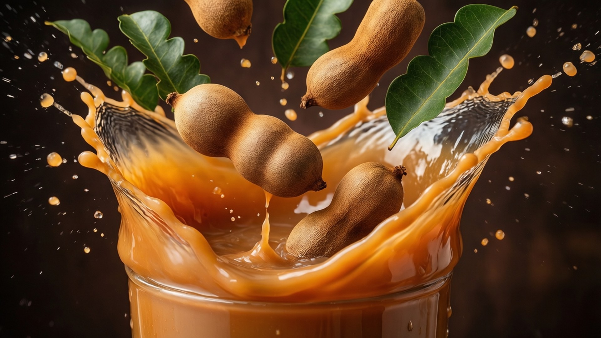 tamarind juice, pods, leaves, Full HD Desktop Wallpaper