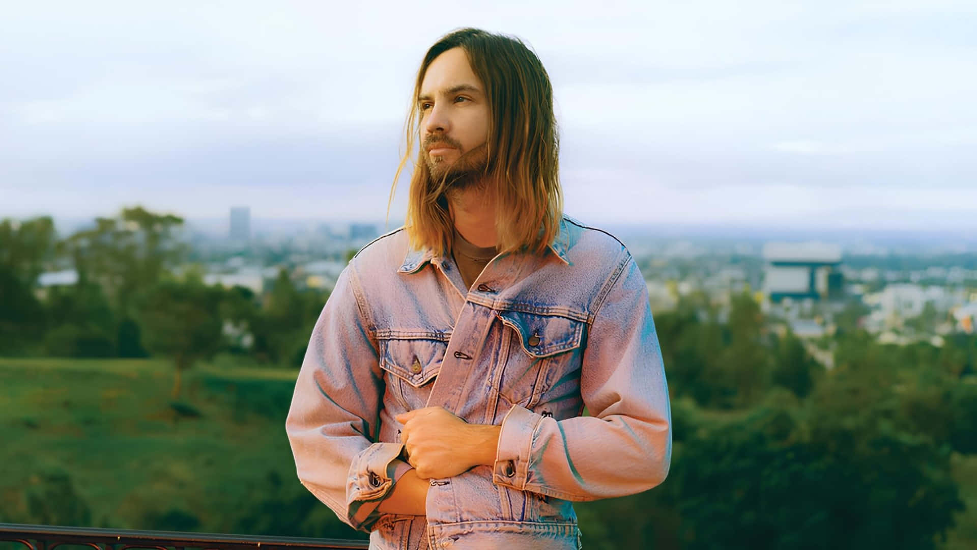 Tame Impala, psychedelic vibes, hillside, Full HD Desktop Wallpaper