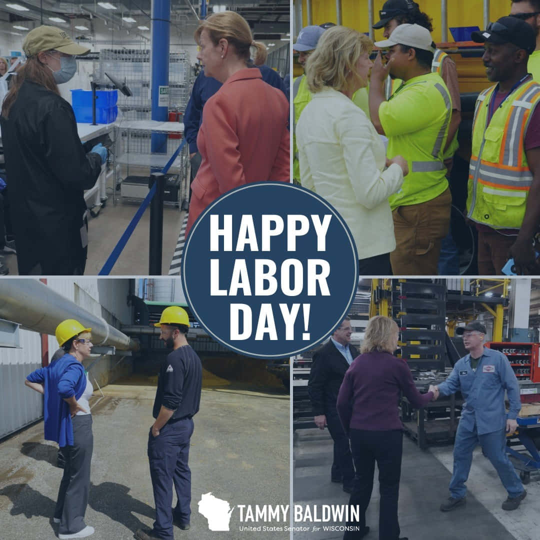 Tammy Baldwin, Labor Day, factory workers, SD Desktop Wallpaper