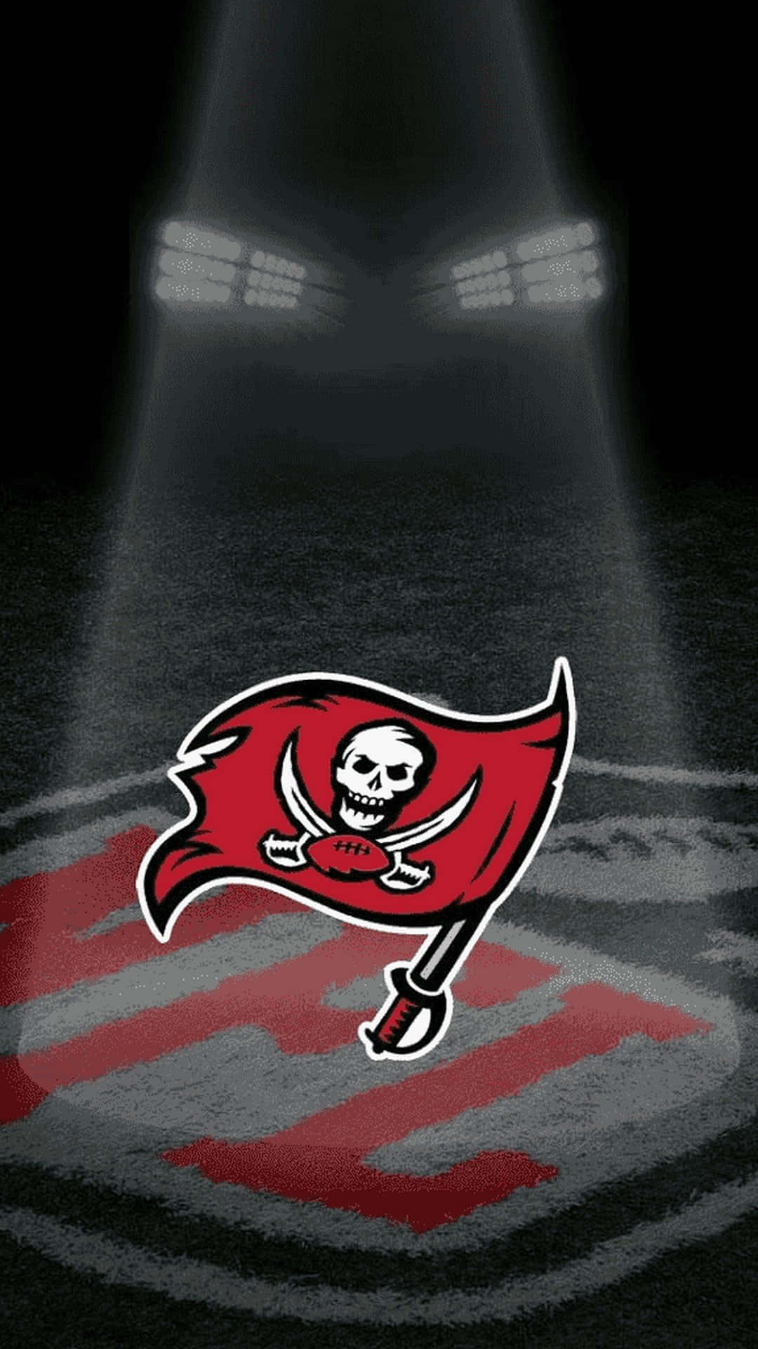 Tampa Bay Buccaneers, iPhone, stadium lights, Full HD Phone Wallpaper