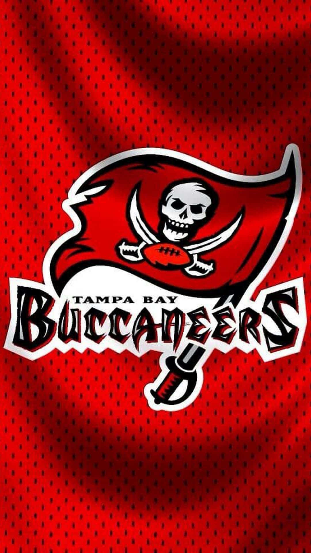 Tampa Bay Buccaneers, red mesh jersey, skull swords, Full HD Phone Wallpaper
